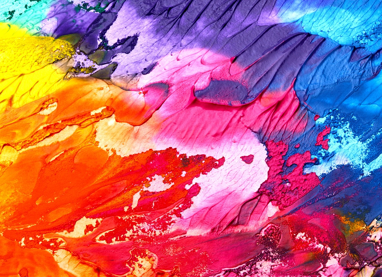 Kleurrijke kunst op canvas: verfris je zomerterras